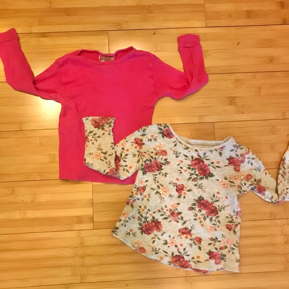 (Must bundle items less than $10) Long sleeve waffle knit  bundle